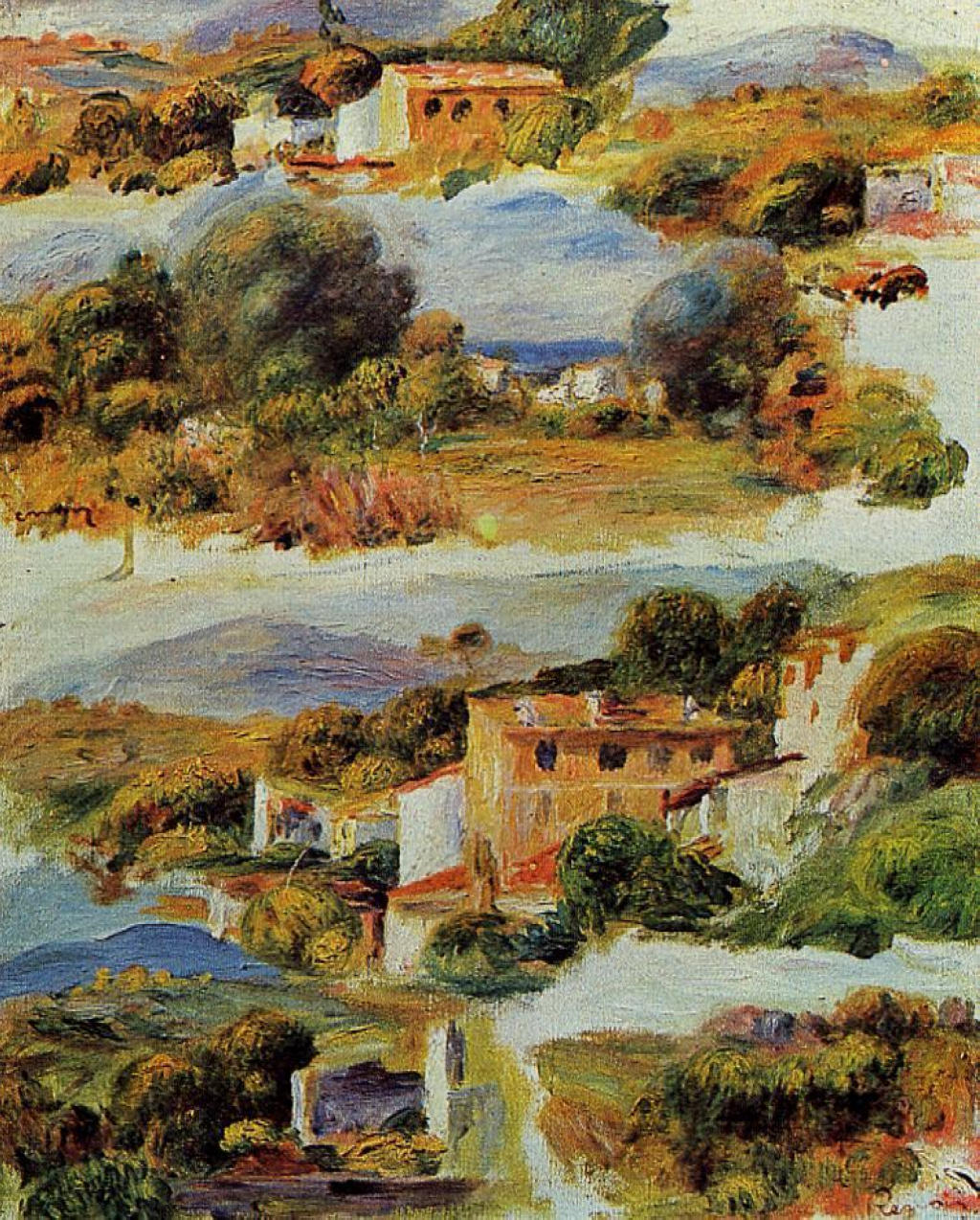 Houses at Cagnes 1905
